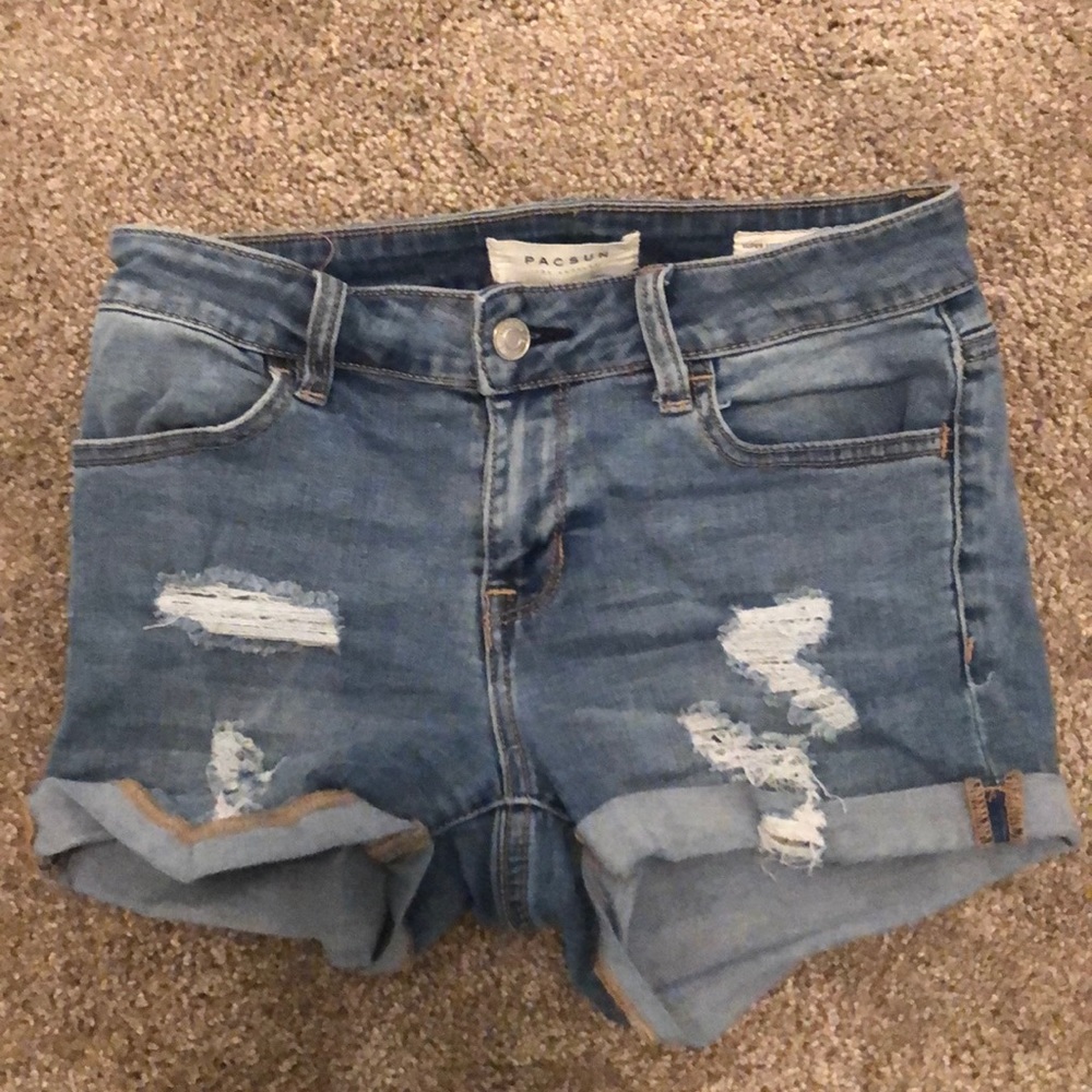 Packing Jean shorts